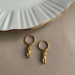 Aretes Golden Woman - Basic Store Jewelry