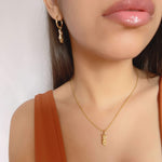 Aretes Golden Woman - Basic Store Jewelry